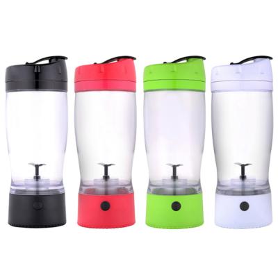 China Logo Recycled Plastic Electric Protein Customized Viable Shaker Bottle for GYM for sale