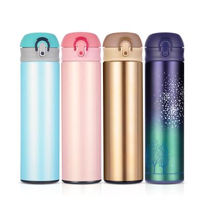 China 2019 Viable Wholesale Custom Color Change Pumping Airpot Stainless Steel Bottle Vacuum Flask for sale