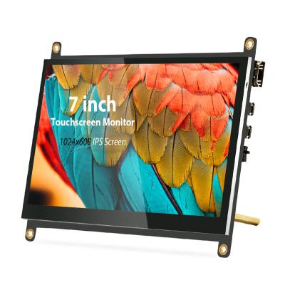 China Yes Module Upgraded Monitora LCD Display 7inch IPS Capacitive Touch Screen Monitor 1024x600 Pantalla 60Hz HD TFT for sale