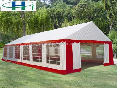 China Luxury Sun Shelter 6x12m Large PVC Marquee Tent Parking Lot for sale