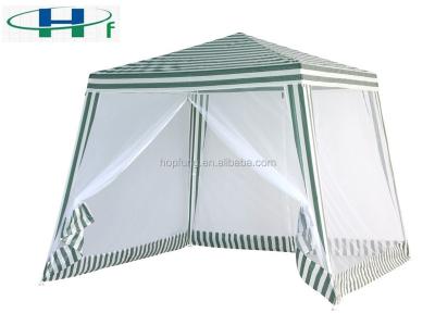 China Cheap Sun Shelter 2.4x2.4/3x3m Mosquito Netting Gazebo Gazebo for sale