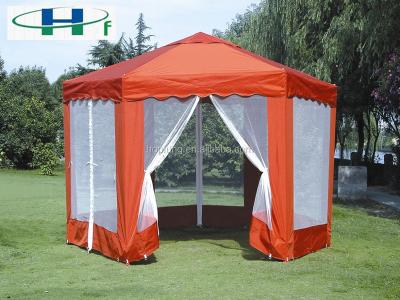 China Sun Shelter 2x2x2m PE Mosquito Netting Dome Gazebo For Sale for sale