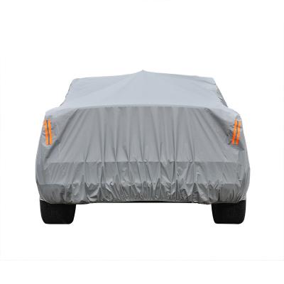 China New Rainproof Suitable Cars Middle Size 99% Water Resistant PVC Car Cover Sunscreen Heat Insulation Car Sunshade Cover for sale