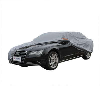 China New Water Resistant PVC Car Cover Sunscreen Heat Insulation Car Sunshade Rain Cover 3XL Class 99% Suitable Cars for sale