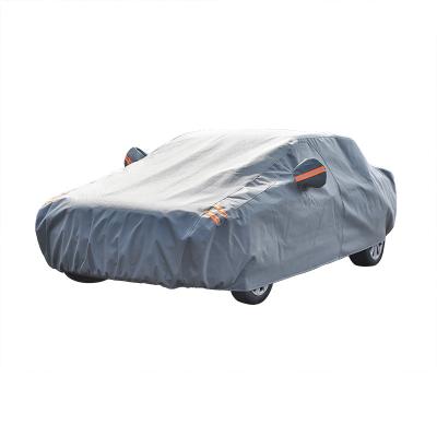 China Wholesale Adult Adjustable Zipper Design Nonwoven Waterproof Car Covers Hail Sun Proof Waterproof Cover For Car for sale