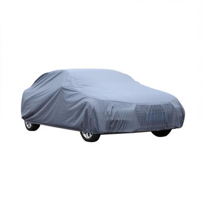 China Custom Universal Four Seasons Car Cover 4XL Single Size Water Resistant Plus Light Cotton Carcovers Gray Style Car Cover for sale