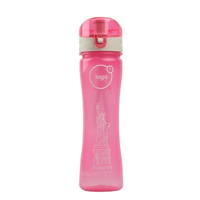 China Sustainable Modern 550ML Expanding Adult PE Sport Bottle With Lid for sale