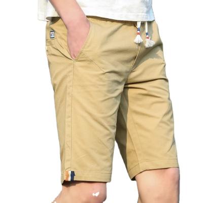 China Sustainable Summer Shorts Men Classic Shorts Youth Plus Size Sport Walk Loose Bodybuilding Shorts Slim Casual Solid Elastic Waist Pants for sale