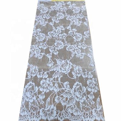 China Nigerian hot sale high quality lace fabric workable for wedding dress fabric for sale