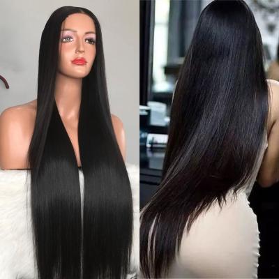 China Anna Beauty Hair Body Wave Human Hair Wig 100% Unprocessed Virgin Hair Wig Transaprent Lace Front Wig for sale