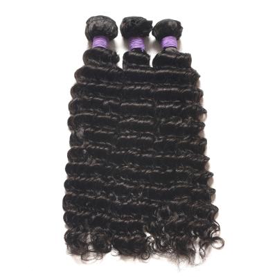 China Wholesale Beaten Natural Wave/Curly/Straight Factory Quality Hair Extensions Grade 9a Hair Bundle Hair Weaving for sale