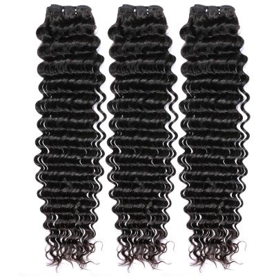 China Class 12a Top Quality Real Human Hair Straight / Wave / Deep Wave Curly Original Virgin Hair Bundles Hair Extensions for sale