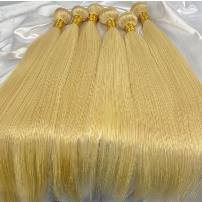 China 613 Hair Straight / Wave / Blonde Curly Straight , 100% European Hair Bundles , Cuticle Aligned Virgin Hair Extensions for sale