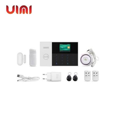 China Dual WIFI/GSM/3G/GPRS Network Home Burglar Alarm System UIMI-105 for sale