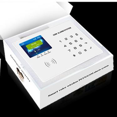 China Indoor Mobile Call GSM Smart Home Manual Security Alarm System with Relay Output for sale