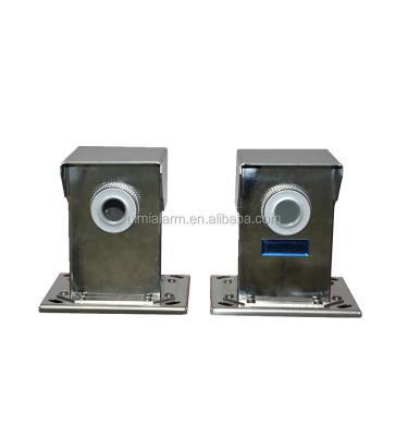 China Exterior Intrusion Detection Perimeter Stainless Steel Single Laser Beams BTD for sale