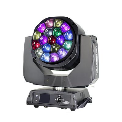 China Theme Park LIV Stage Light 3In1 450W 19X15W Beam Spot Wash 450W For Disco DJ Party Light Moving Head Light for sale