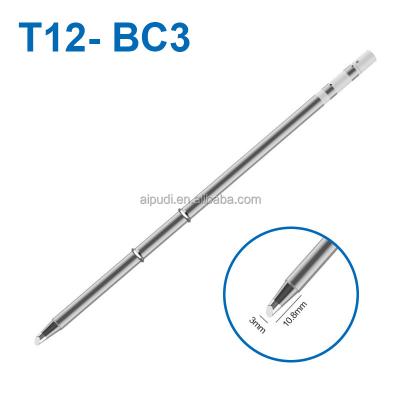 China Soldering Tools T12 Series Original Accessory Soldering Iron Tips T12-BC3 Soldering Iron Bits for sale