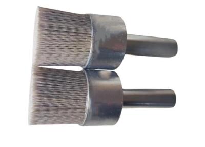 Chine 50mm Abrasive Nylon End Brush 10mm Shank for Removing Rust à vendre