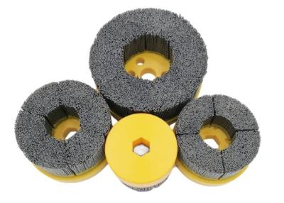 China DOT Style Abrasive Nylon Disc Brush Deburring Tools for Surface Preparation zu verkaufen