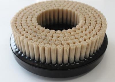 China Flat Surface CNC Deburring Brushes 120 Grit Aluminum Oxide Bristle Material for sale