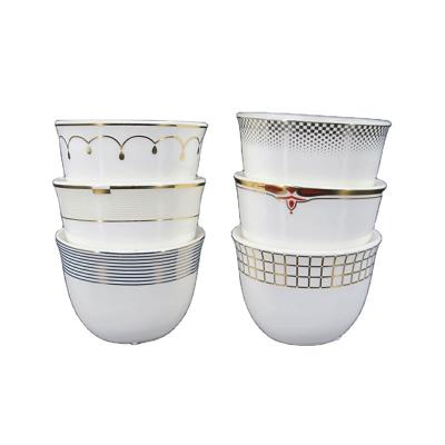 China New viable hot sale 70cc bone china cawa cup maket Dubai for sale