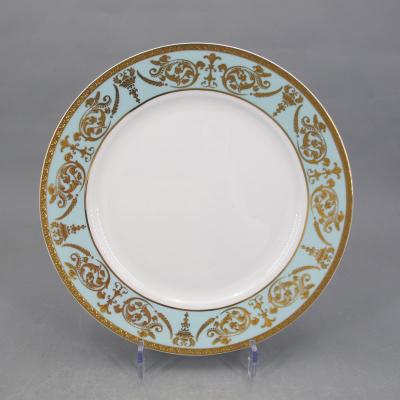 China Viable Wholesale Cheap Bulk Porcelain Ceramic Ceramic Food Hotel Used Salad Dinner Dish for sale