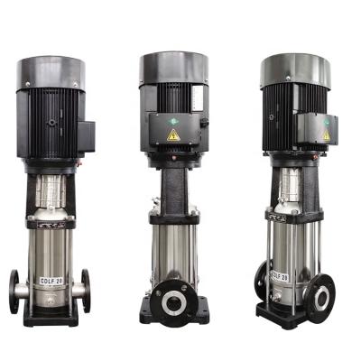 China High Efficiency CNP CDLF3 60HZ Stainless Steel High Efficiency Multistage Centrifugal Vertical Centrifugal Industrial Electric Water Pump for sale