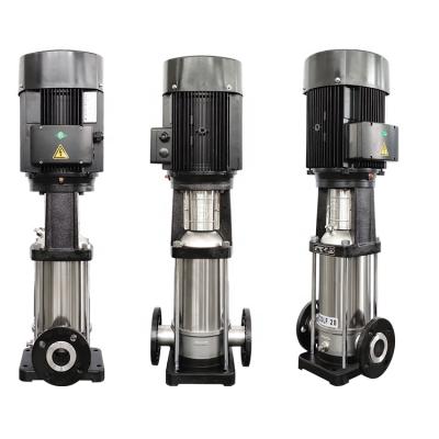 China Stainless Steel Commercial Multistage Vertical Pump Buildings CNP 60HZ 20bar Centrifugal Electric Water Pump for sale