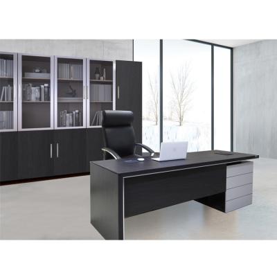 China Regular Stylish High Tech Executive Wooden Office Computer Modern L Shaped Computer Desk for sale