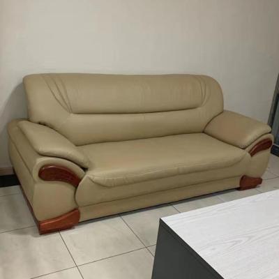 China Executive Office Regular Lounge Sofa Waiting 3 Seater Design Office Sofa Set Office Reception for sale