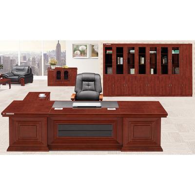 China Paint Surface Manager's Office Regular Desk, Executive Wooden Desk for sale