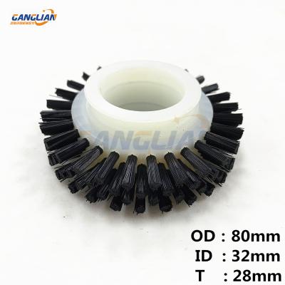 China Machinery Repair Shops Obst Brush Wheel Black Hard Brush Cutting Machine B 80x32x28mm for sale