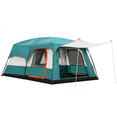 China Straight Tying Type Camping Tent Large Family Luxury Portable Camping Tent for sale