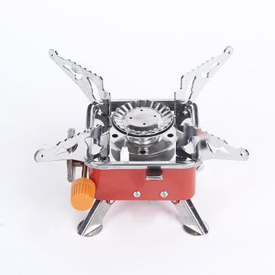 China Portable Natural Outdoor Heating Camping Stove Mini Gas Portable Camp Stove for sale