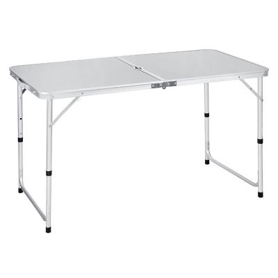 China Modern Wholesale Outdoor Aluminum Adjustable Portable Folding Camping Table For Outdoor Picnic for sale