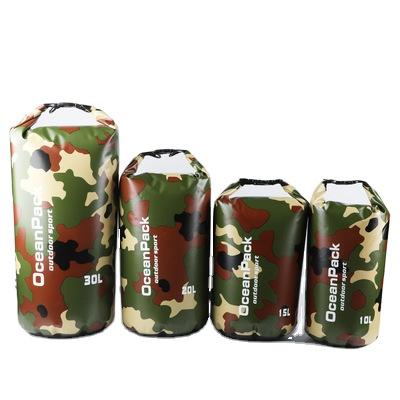 China High Quality Swimming Camouflage Floating Waterproof Backpack Dag Outdoor Waterproof Dry Bag Dry Bag for sale