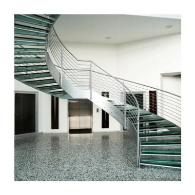 China Customized Modern Outdoor Modern Spiral Stairs / Indoor Metal Spiral Stairs Design For Residential Exterior for sale