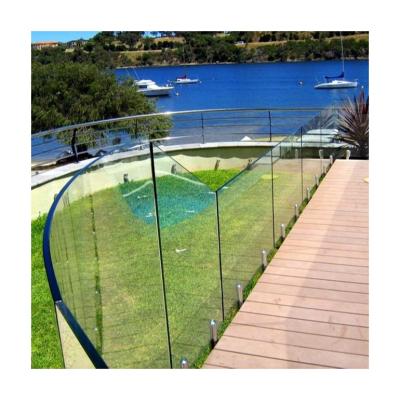 China Best Selling Modern Spit Glass Balustrade For Pool Balustrade for sale