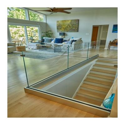 China Balcony Modern Glass Aluminum Panel Balustrade U Channel Glass Balustrade for sale