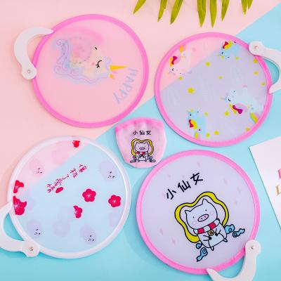 China China Eco Friendly High Quality Custom Printed Plastic Transparent Hand Fans Portable Kpop Star Korea Hand Fan for sale