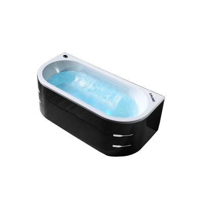 China Three Side Small Size Bathtub Waterfall Skirt SPA Hydromassage Soaking Water Jets for sale