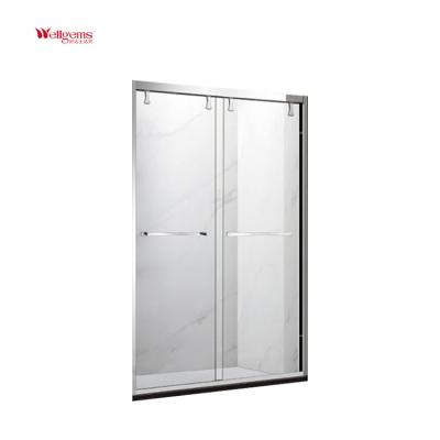 China Simple And Fashionable Modern Modern Frame Shower Room Glass Sliding Door for sale