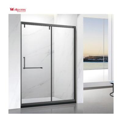 China Manufacturing New Design 8mm Modern Shower Enclosure Pivot Piece Glass Door for sale