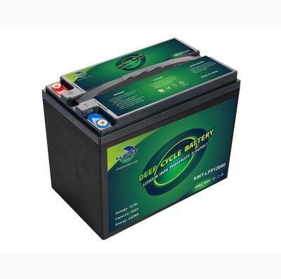 China Toys Kowint 12V 50AH LiFePO4 Deep Cycle Lithium Battery for RV Marine Off-Grid Solar System for sale