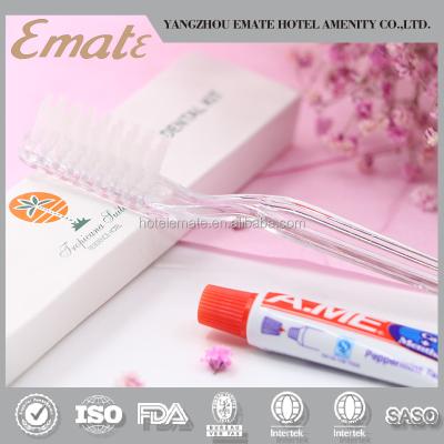 China Home hotel spa hotel dental care removal kit/disposable dental toothbrush/travel kit for sale