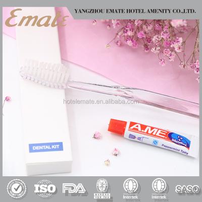 China dental hotel kit/hotel toothbrush/dental OEM hotel set for sale