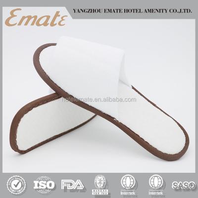 China Disposable hotel slipper used by hotel guest worship unique/cotton hotel slipper/hotel slipper for sale