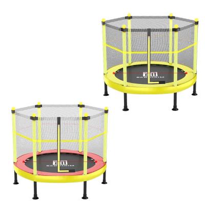 China With cheap professional indoor home trampoline stretching net protective hot design for jumping for kids for sale