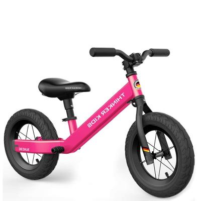 China High Quality Street Balance Bike Kids 12 Inch No Pedal Push Balance Walking Bike With Air Tire for sale